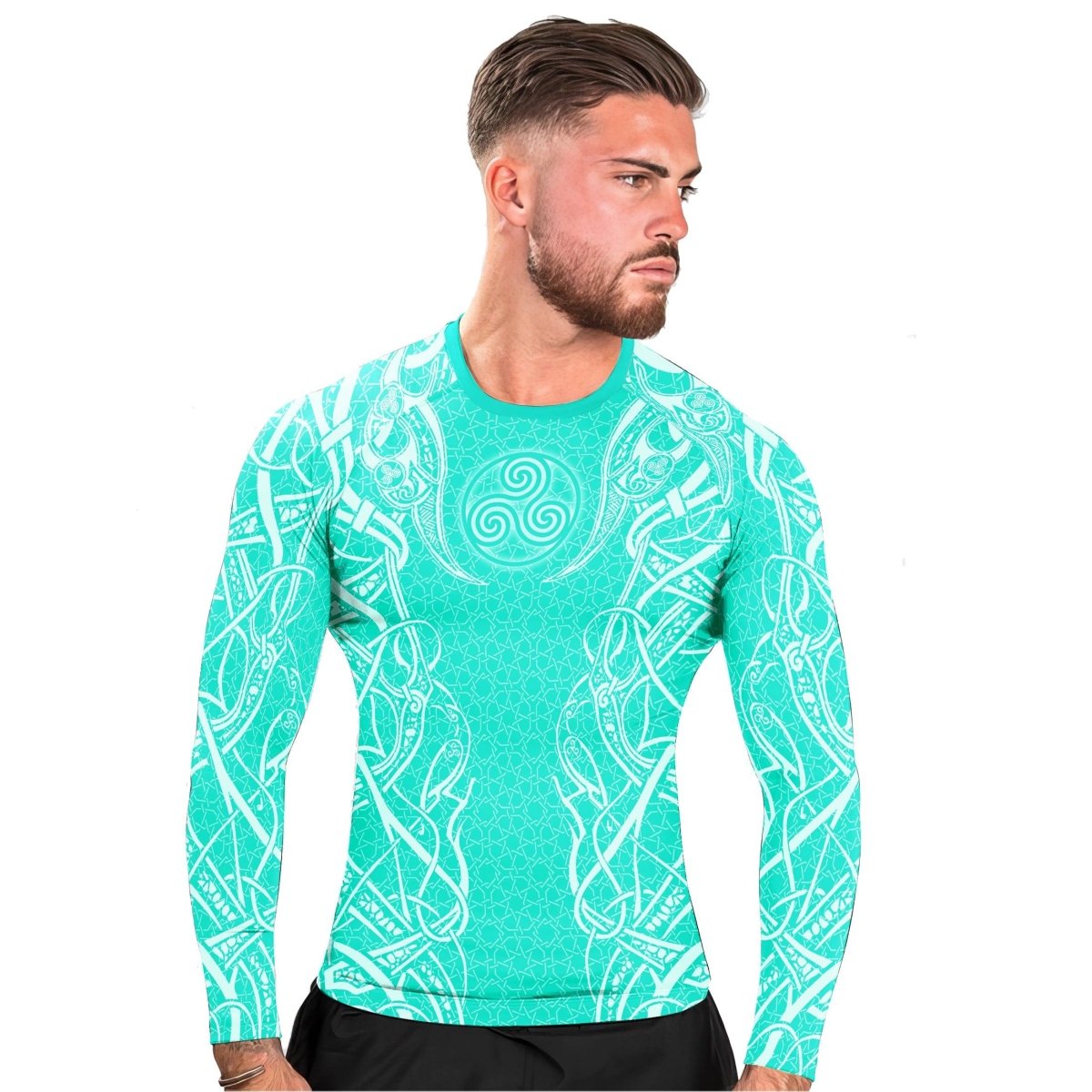 Fenrir Mount Of Odin Long Sleeve Rash Guard - BattleFitGear