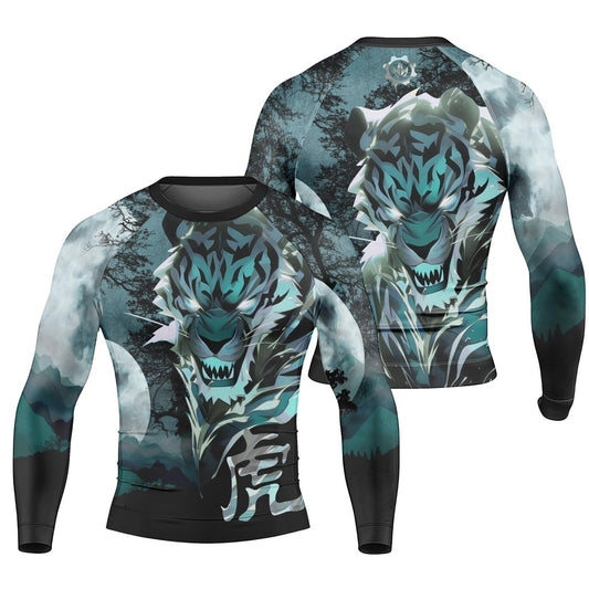 Legend Tiger Soul Long Sleeve Rash Guard - BattleFitGear