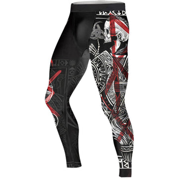 Ragnar Lothbrok Men's Compression Leggings - BattleFitGear