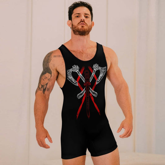 Ragnar Lothbrok Wrestling Singlets