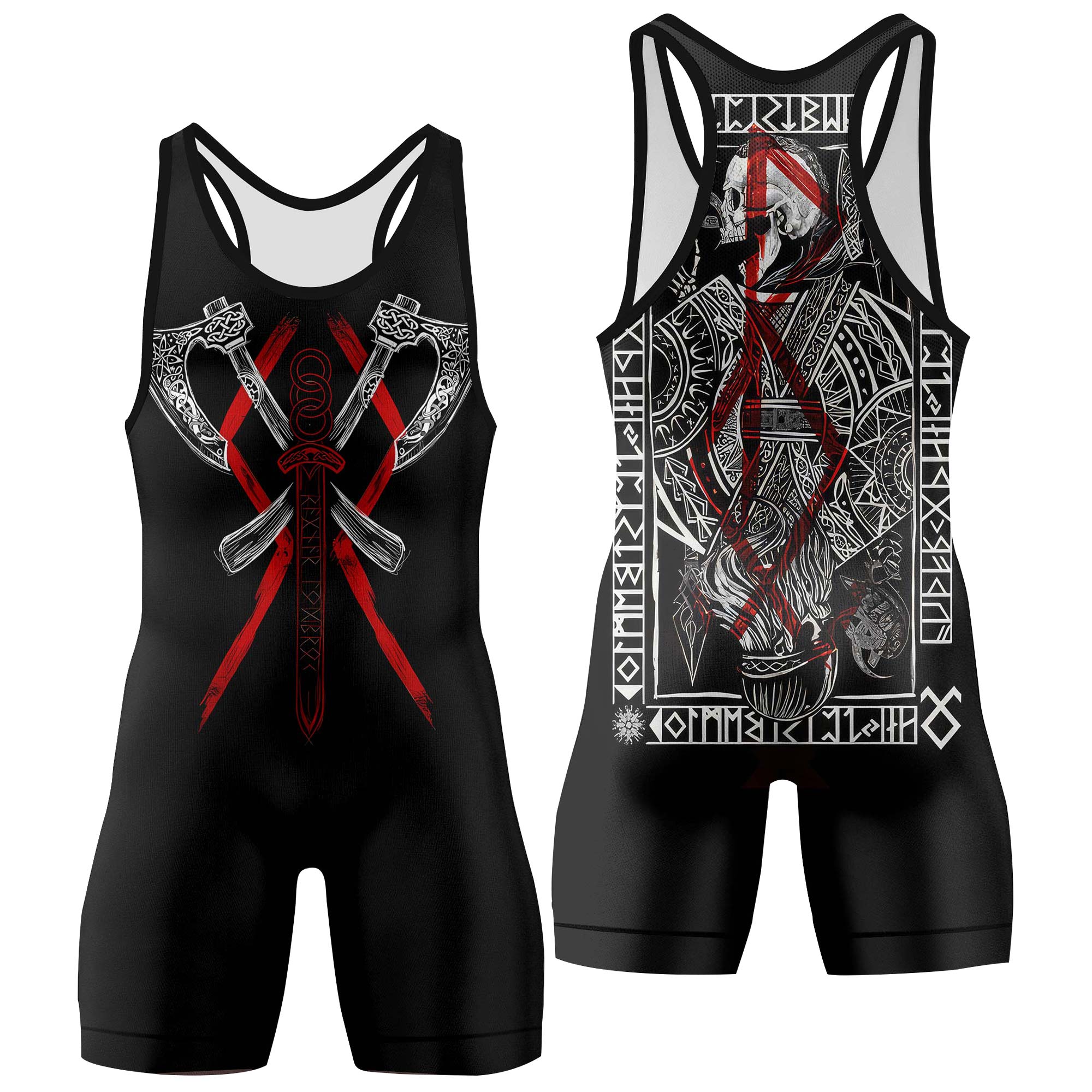 Ragnar Lothbrok Wrestling Singlets