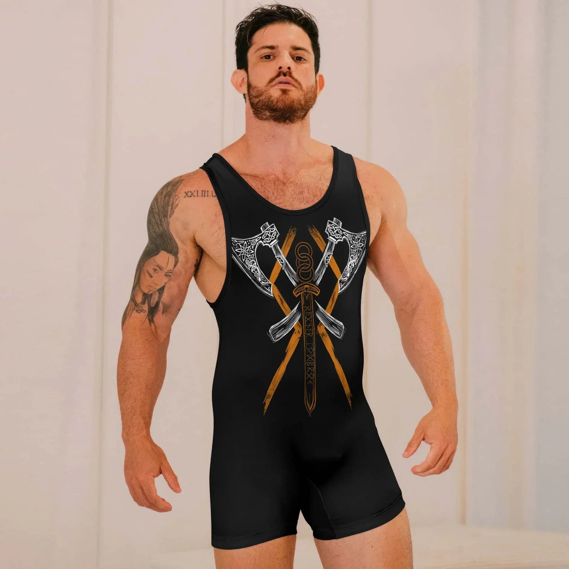 Ragnar Lothbrok Wrestling Singlets - BattleFitGear