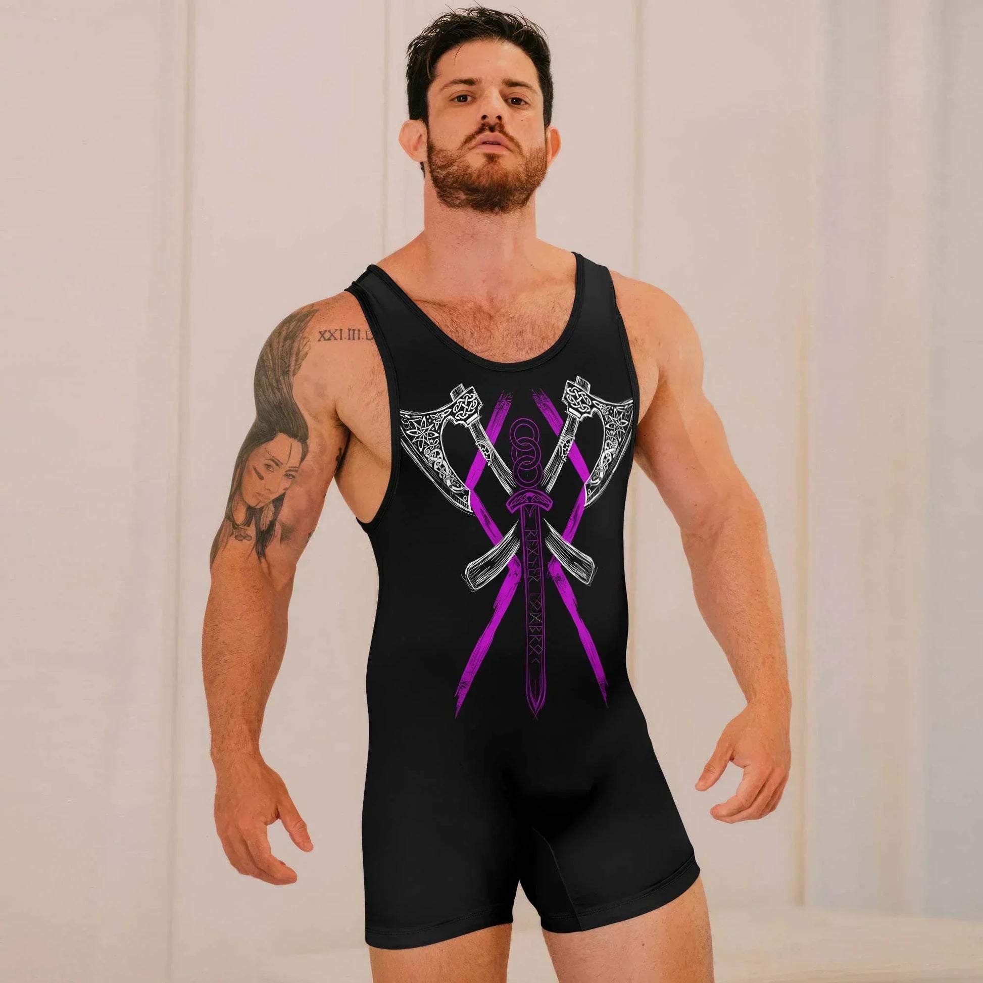 Ragnar Lothbrok Wrestling Singlets - BattleFitGear