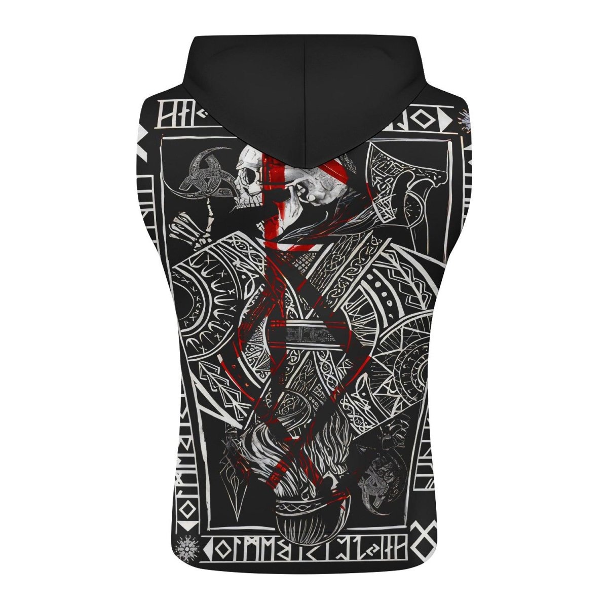 Ragnar Lothbrok Sleeveless Pullover & Zip Hoodie - BattleFitGear