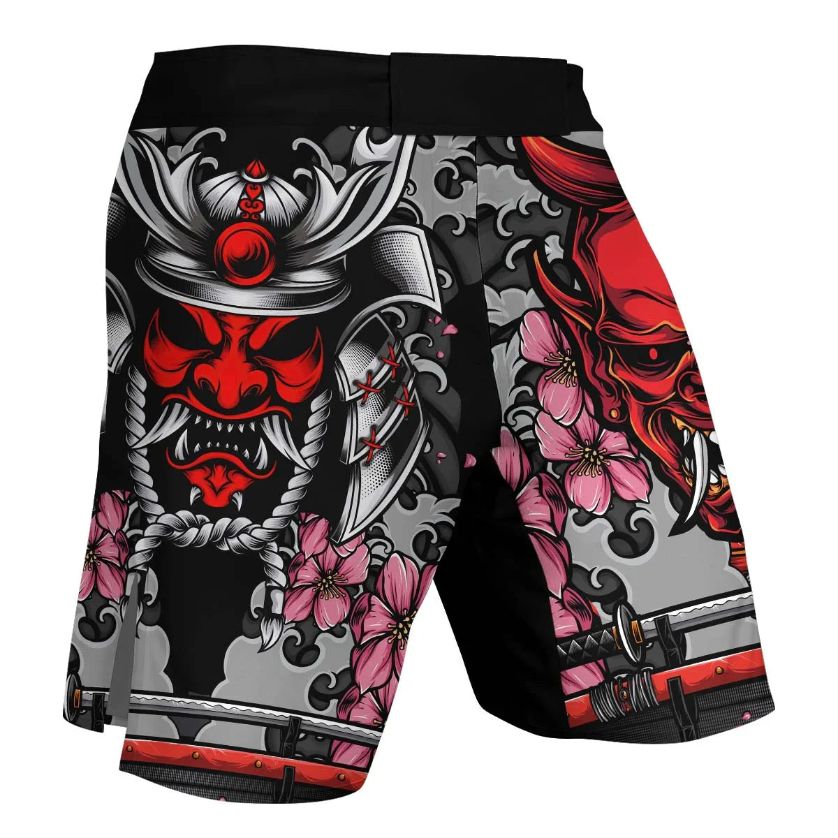 Red Oni Blossom Fight Shorts