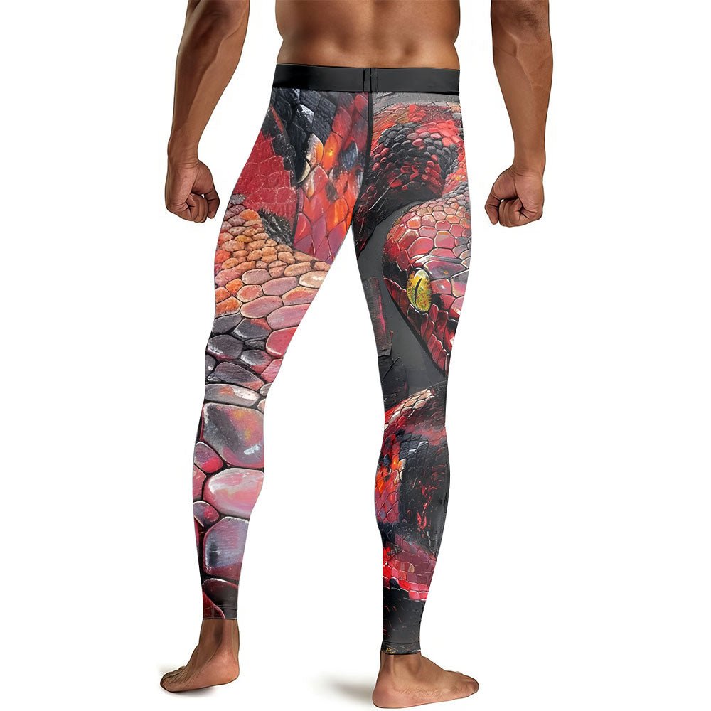 Red Viper Men's Compression Leggings - BattleFitGear