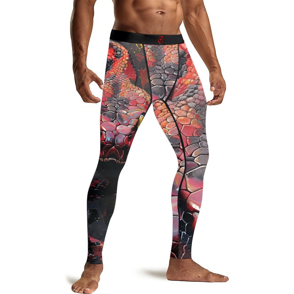 Red Viper Men's Compression Leggings - BattleFitGear