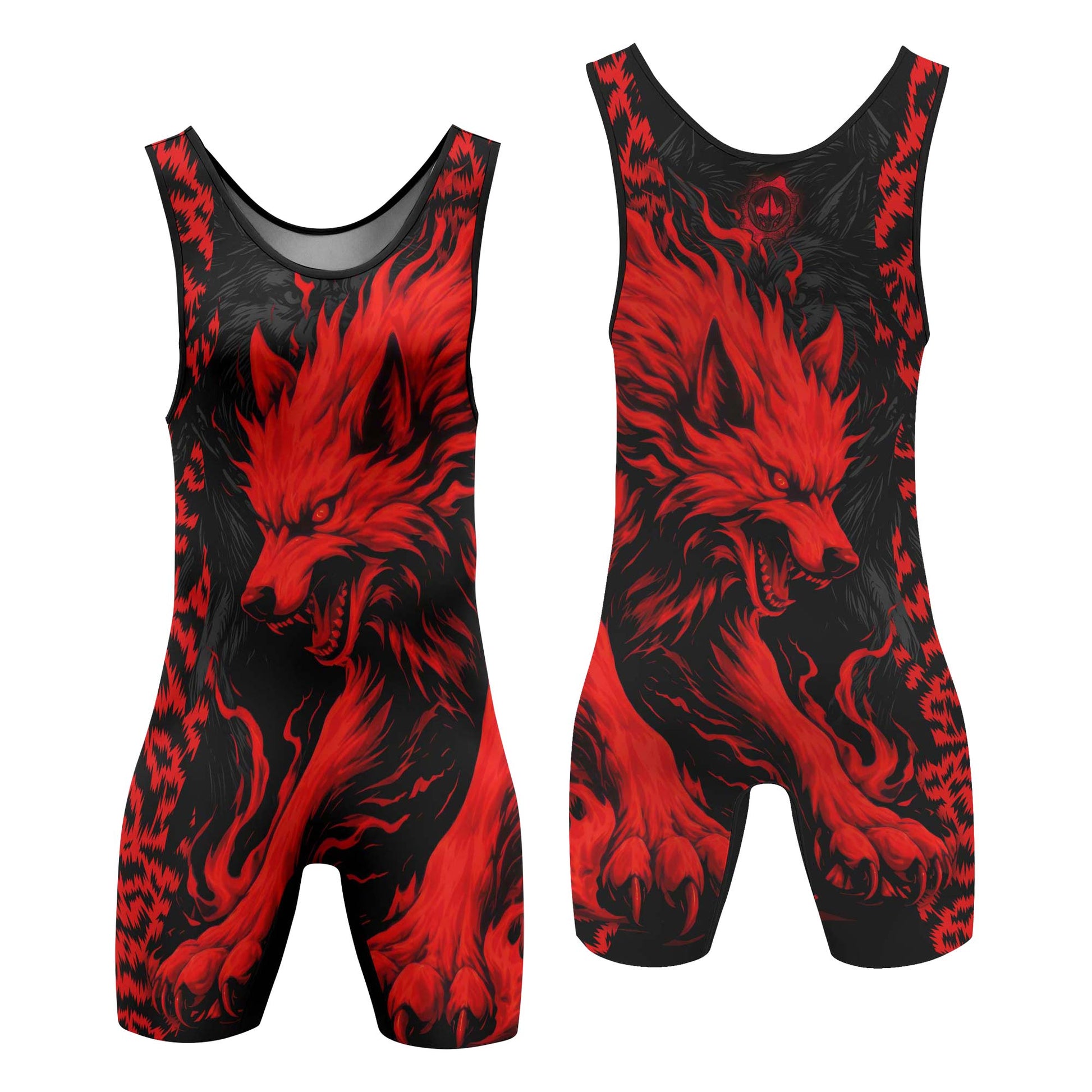 Red Wolf Wrestling Singlets