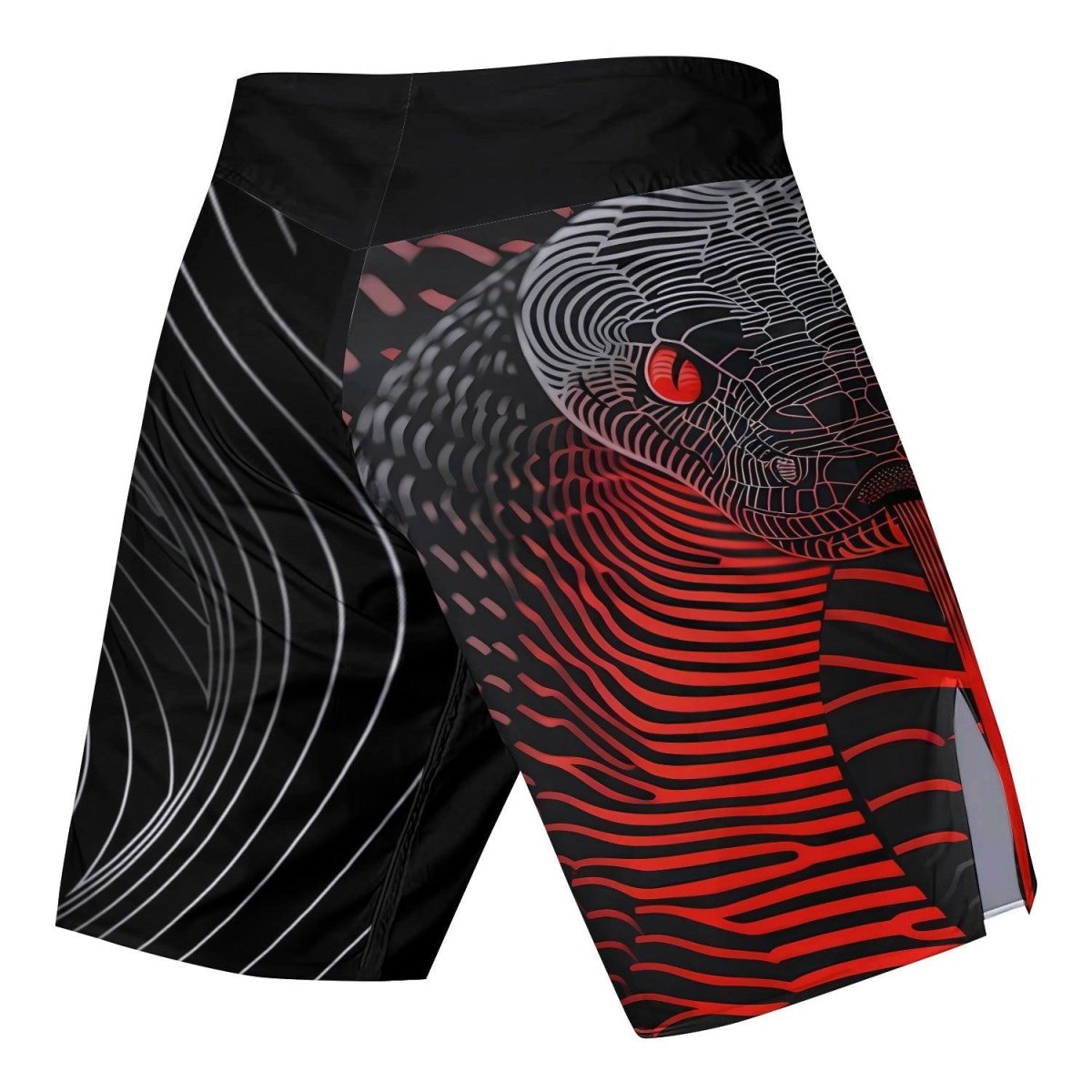 Red Eyes Snake Shorts - BattleFitGear