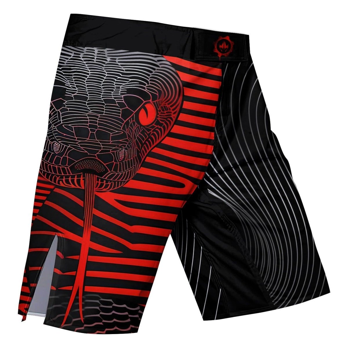 Red Eyes Snake Shorts - BattleFitGear