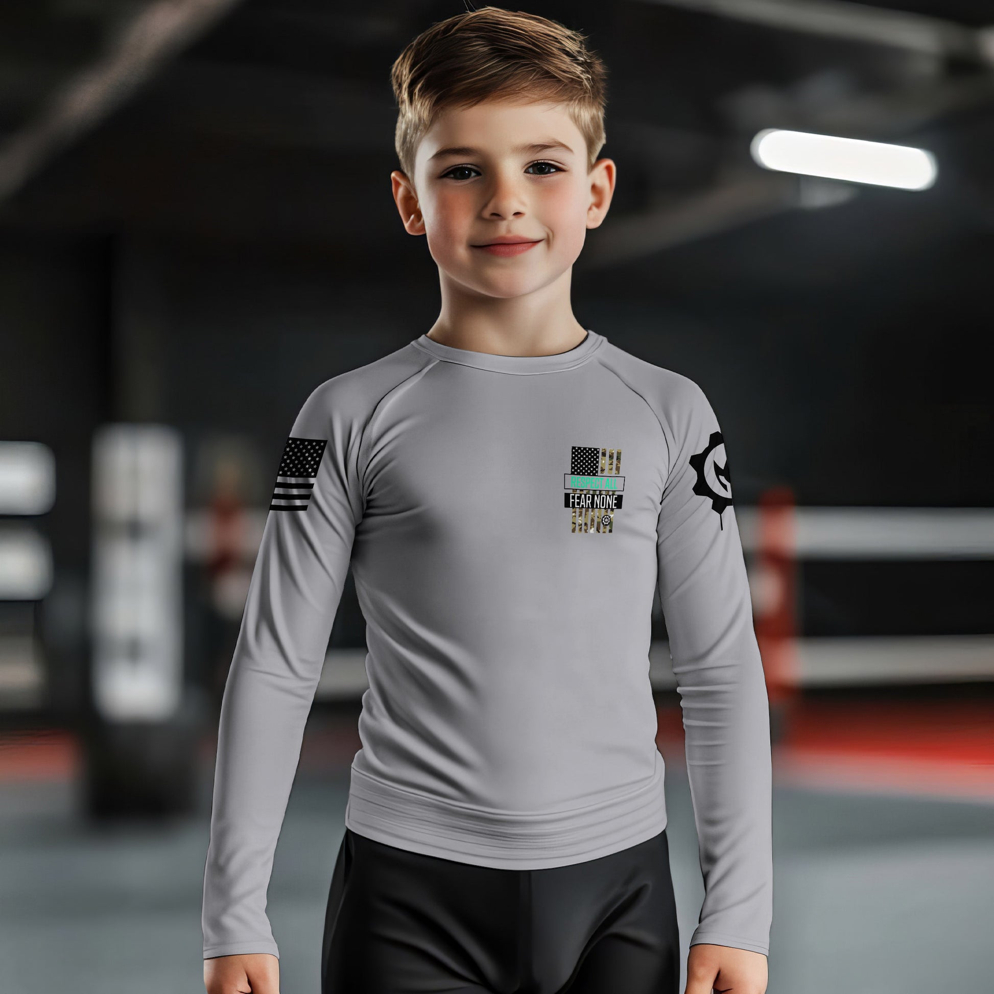 Respect All Kids Rash Guard