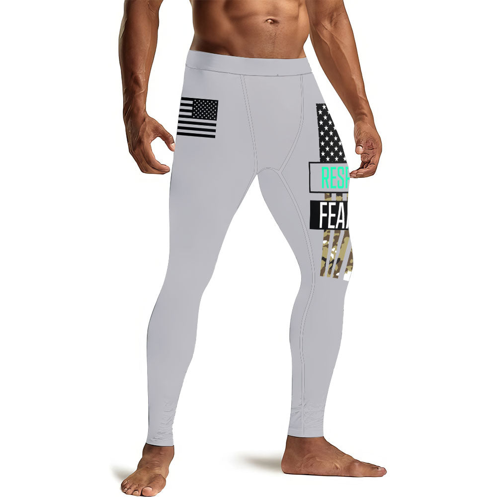 Respect All Men's Compression Leggings