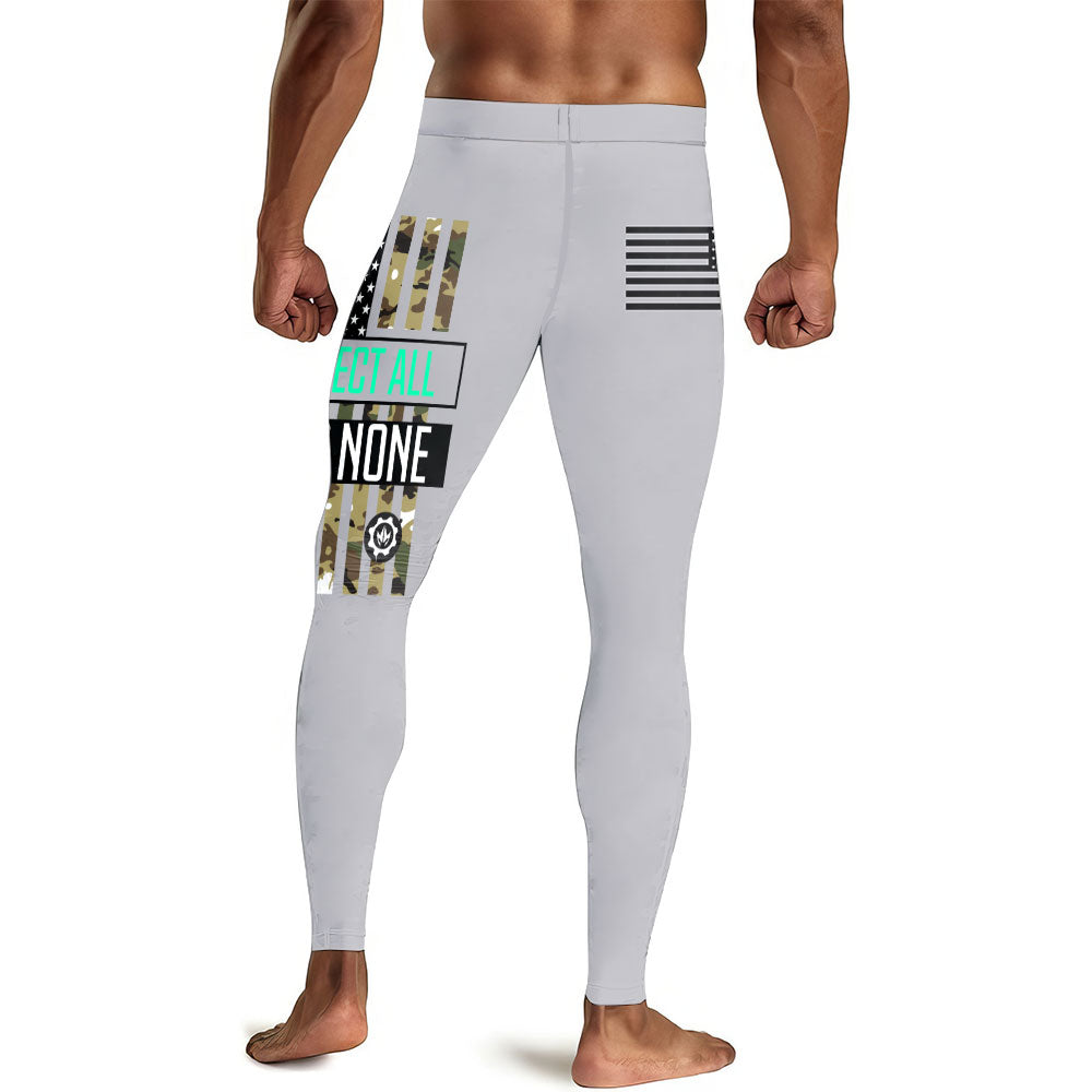 Respect All Men's Compression Leggings