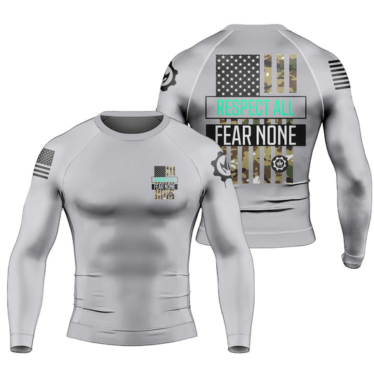 Respect All Men's Long Sleeve Rash Guard