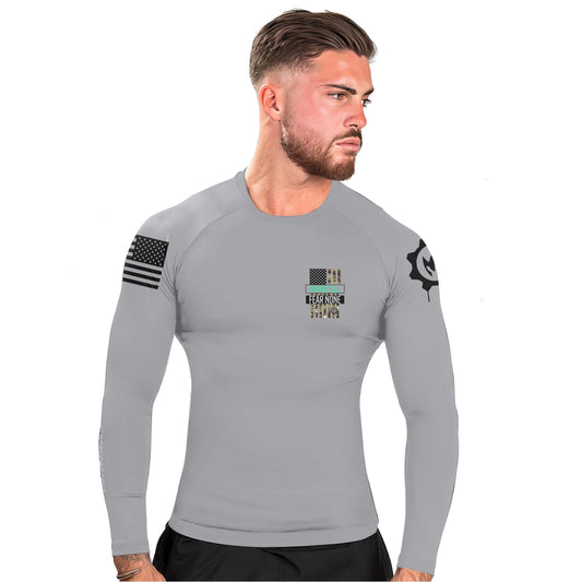Respect All Men's Long Sleeve Rash Guard