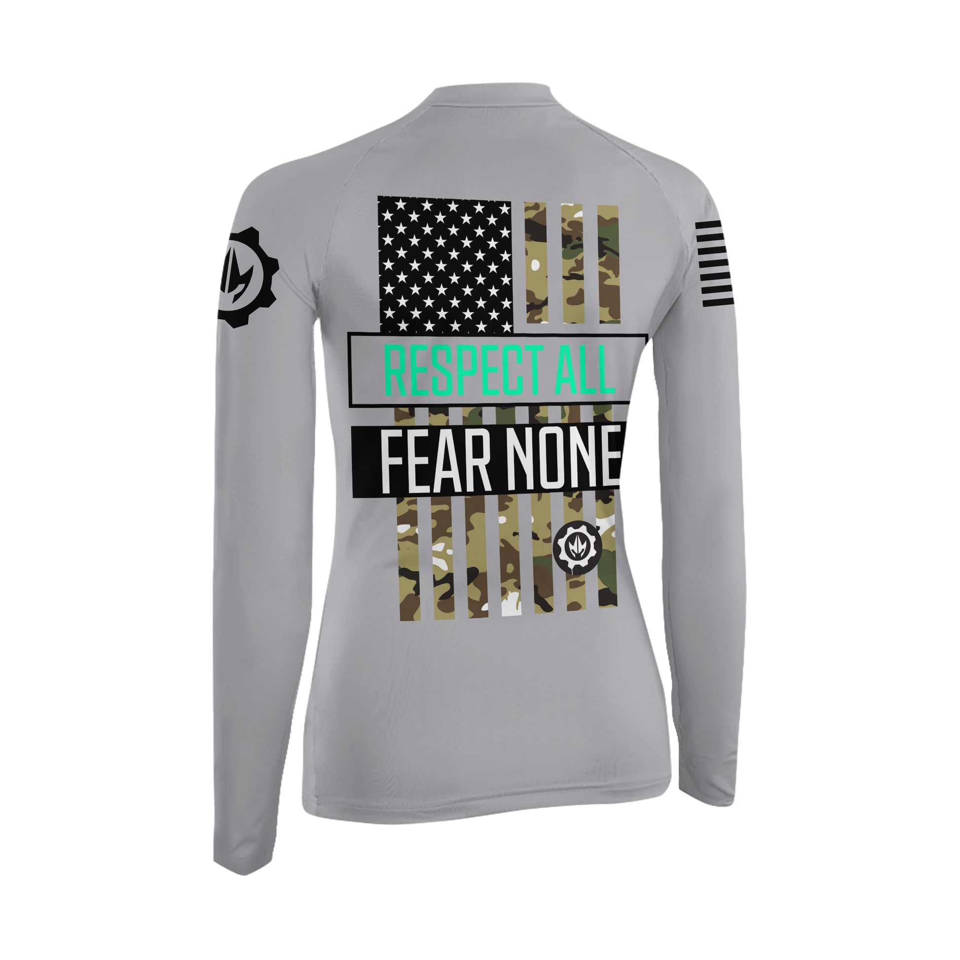 Respect All Women's Long Sleeve Rash Guard