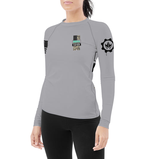 Respect All Women's Long Sleeve Rash Guard