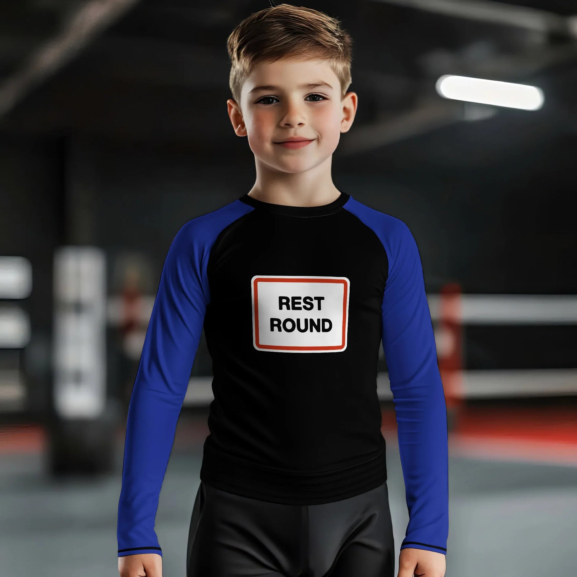 Rest Round Kids Rash Guard