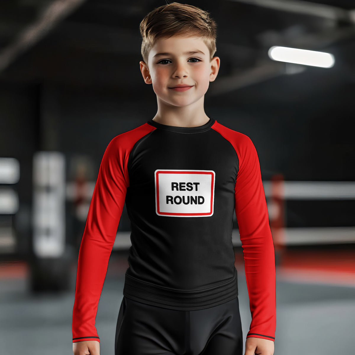Rest Round Kids Rash Guard
