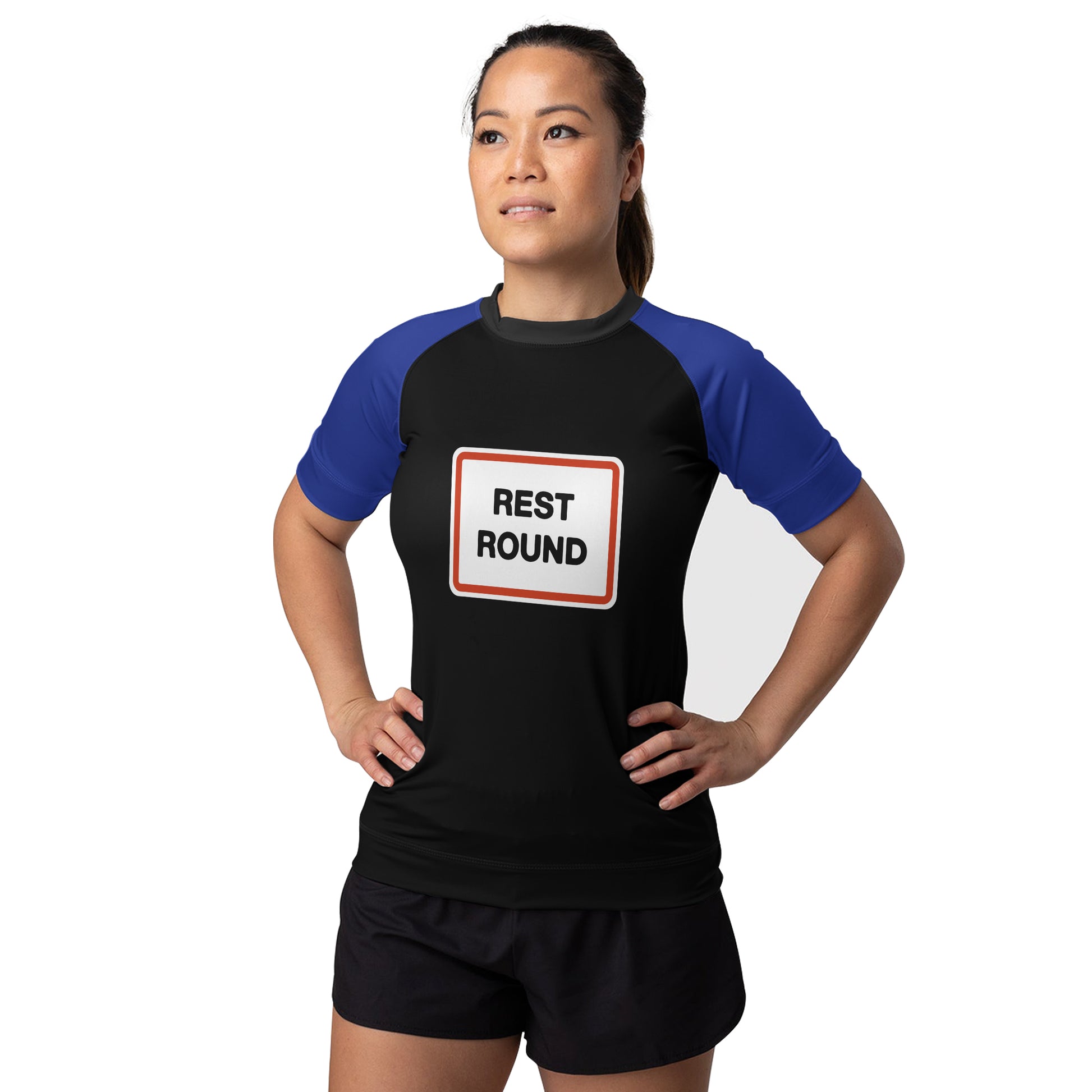 Rest Round Women's Short Sleeve Rash Guard