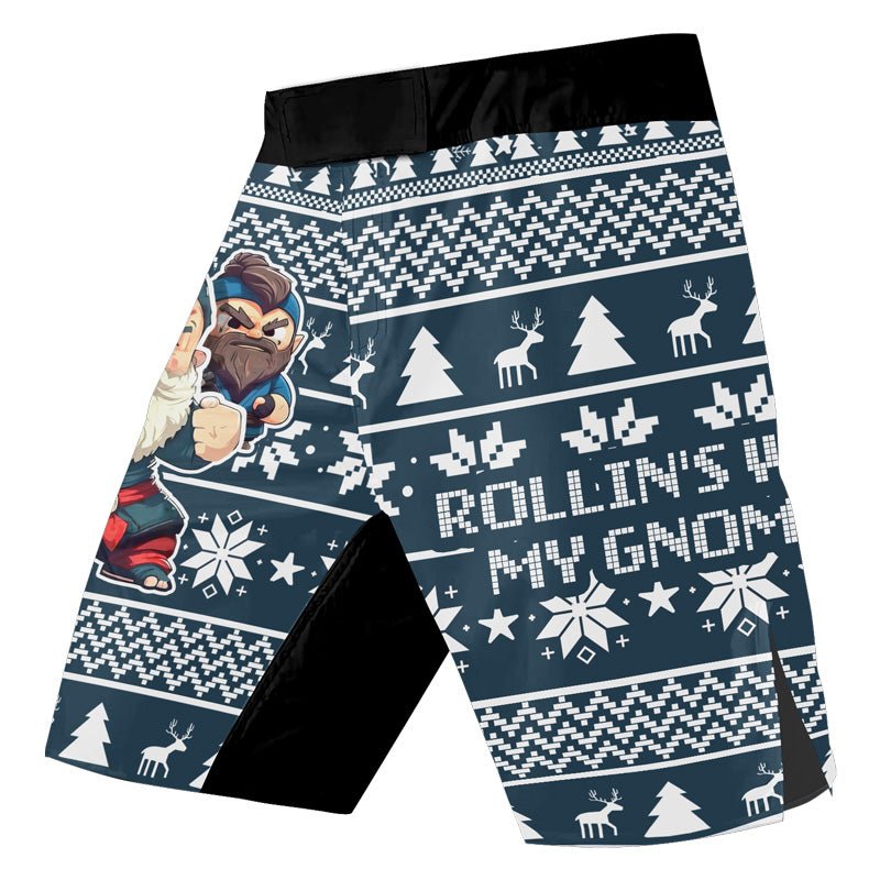 Rolling With Gnomies Fight Shorts - BattleFitGear