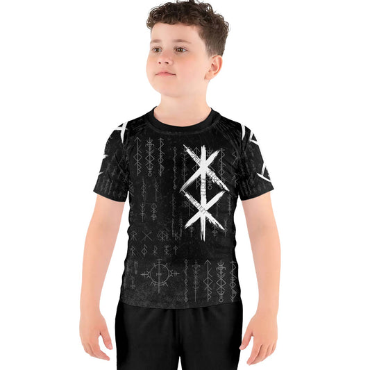 Rune of Protection Kids Rash Guard