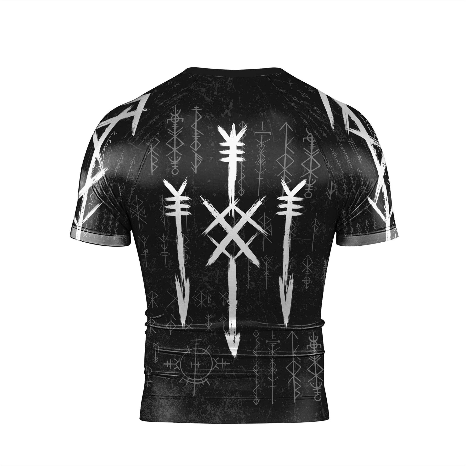 Rune of Protection Men's Short Sleeve Rash Guard