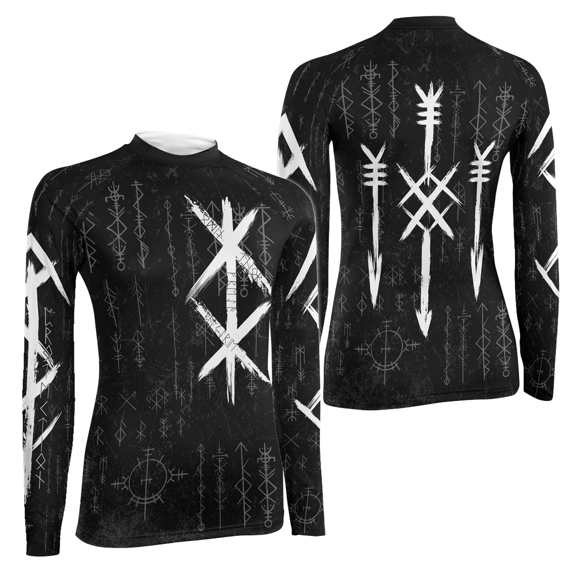 Rune of Protection Women's Long Sleeve Rash Guard