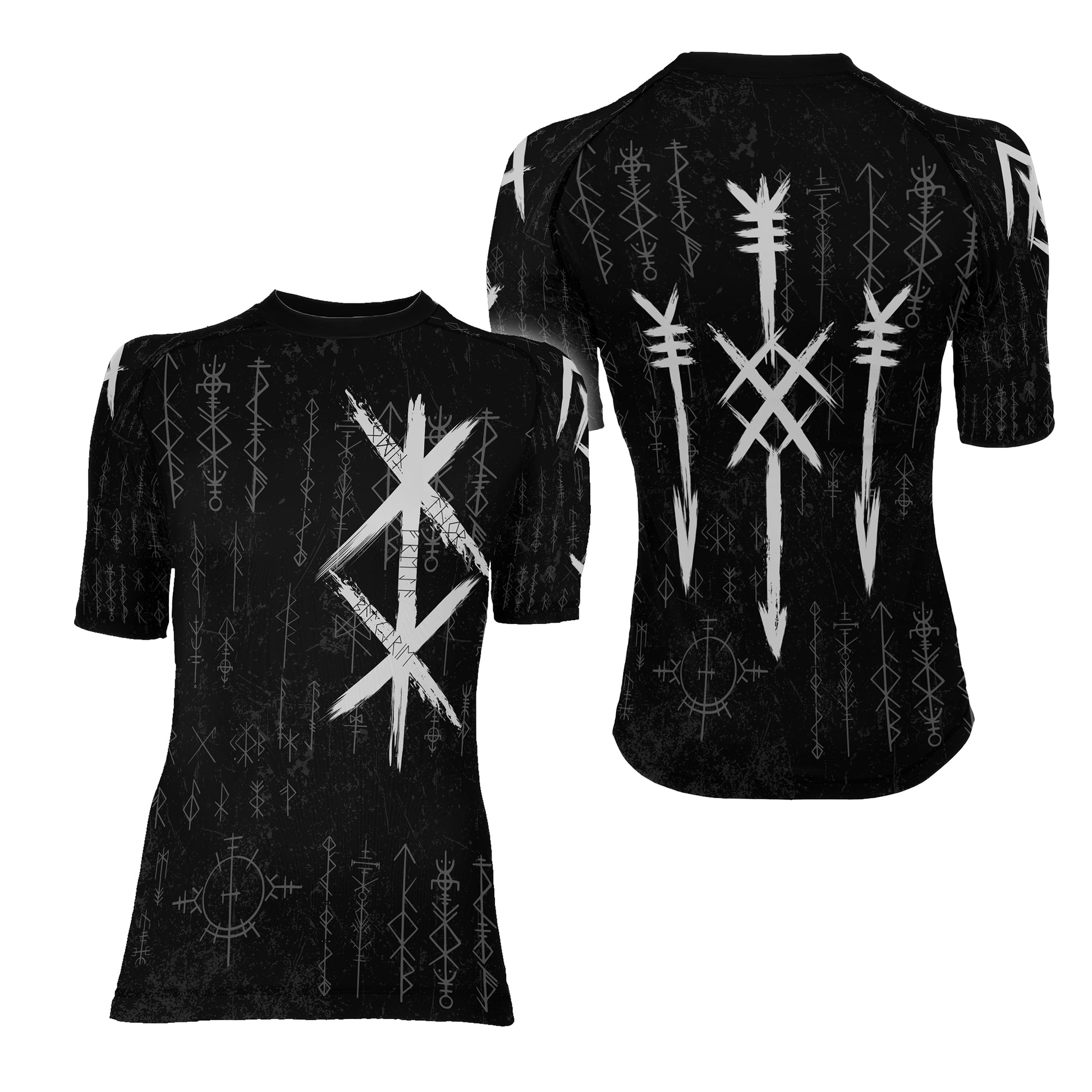 Rune of Protection Women's Short Sleeve Rash Guard