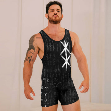 Rune of Protection Wrestling Singlets
