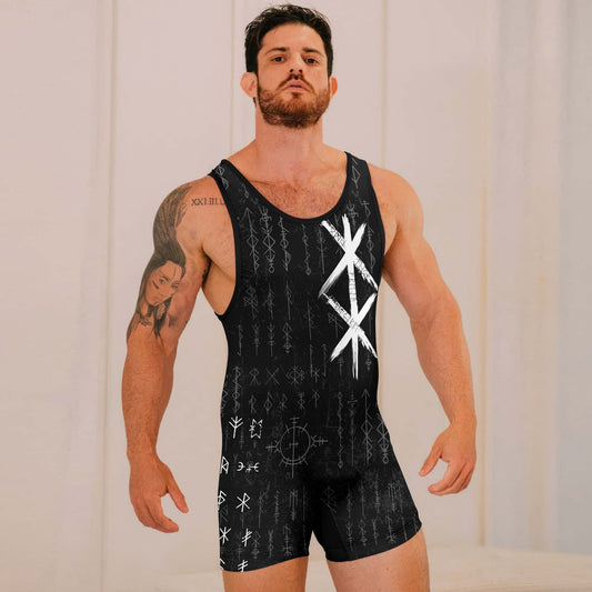 Rune of Protection Wrestling Singlets