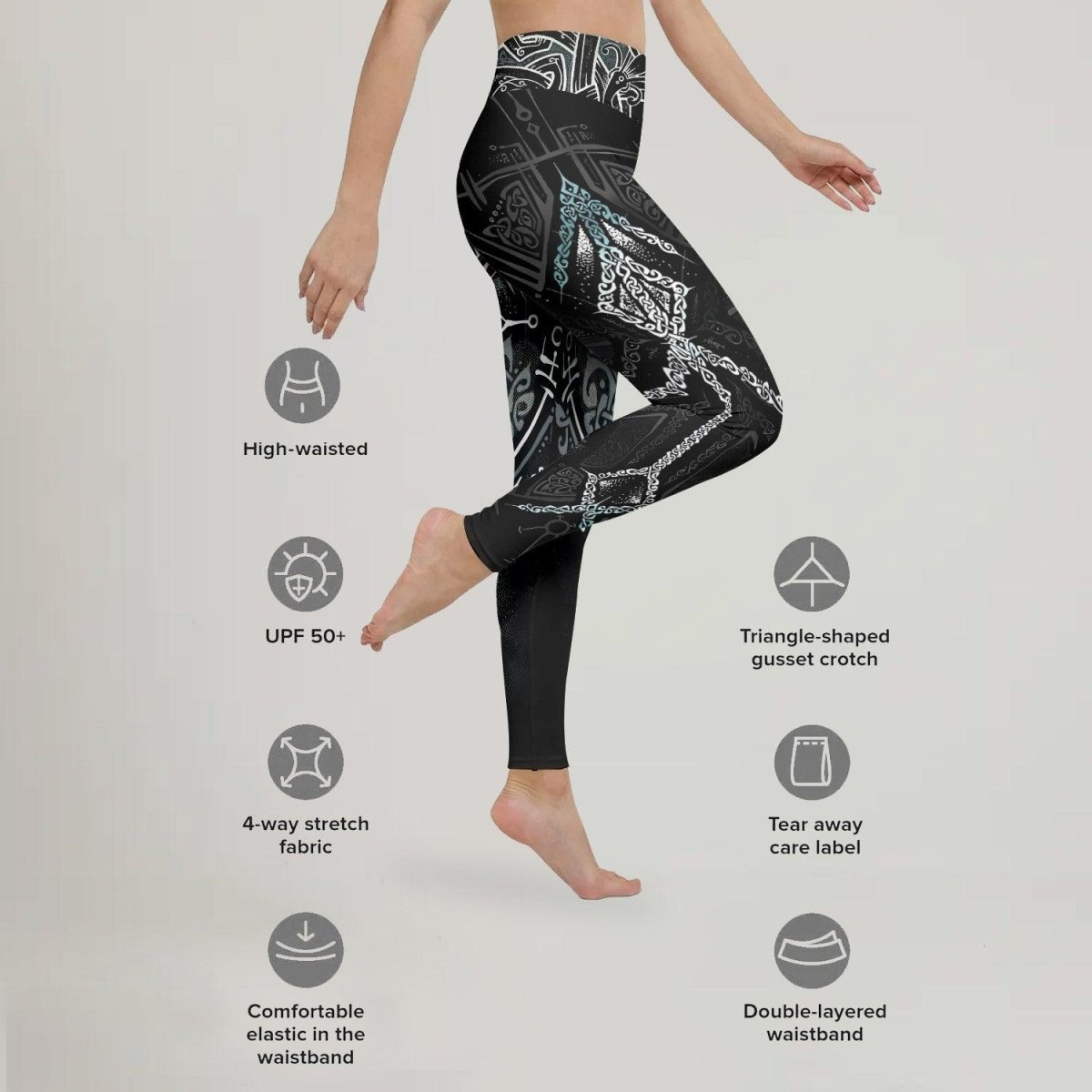 Runes Of Loki Leggings - BattleFitGear