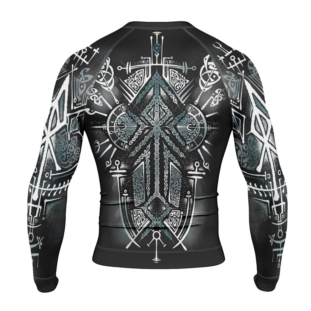 Runes Of Loki Men's Long Sleeve Rash Guard - BattleFitGear