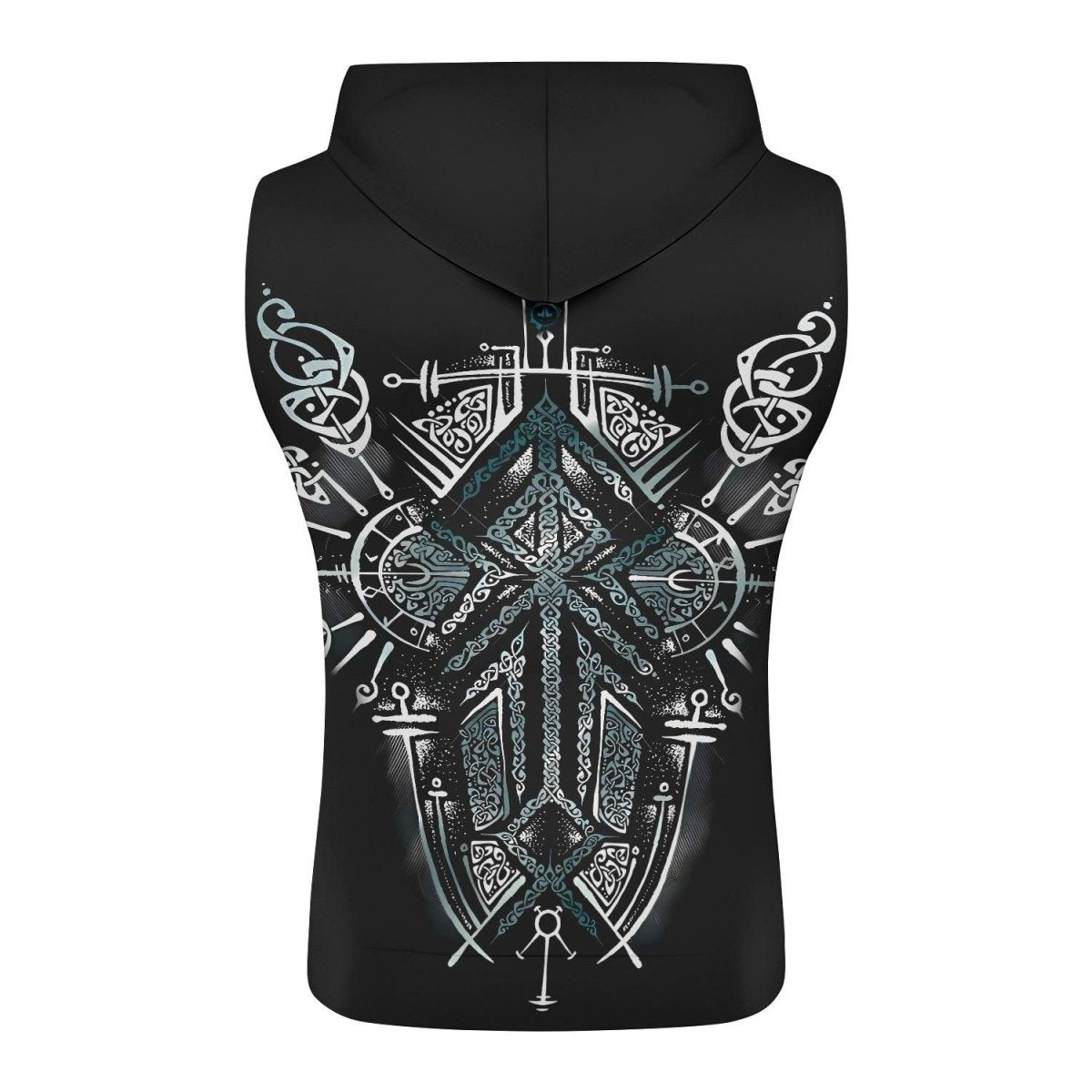 Runes Of Loki Sleeveless Pullover & Zip Hoodie - BattleFitGear