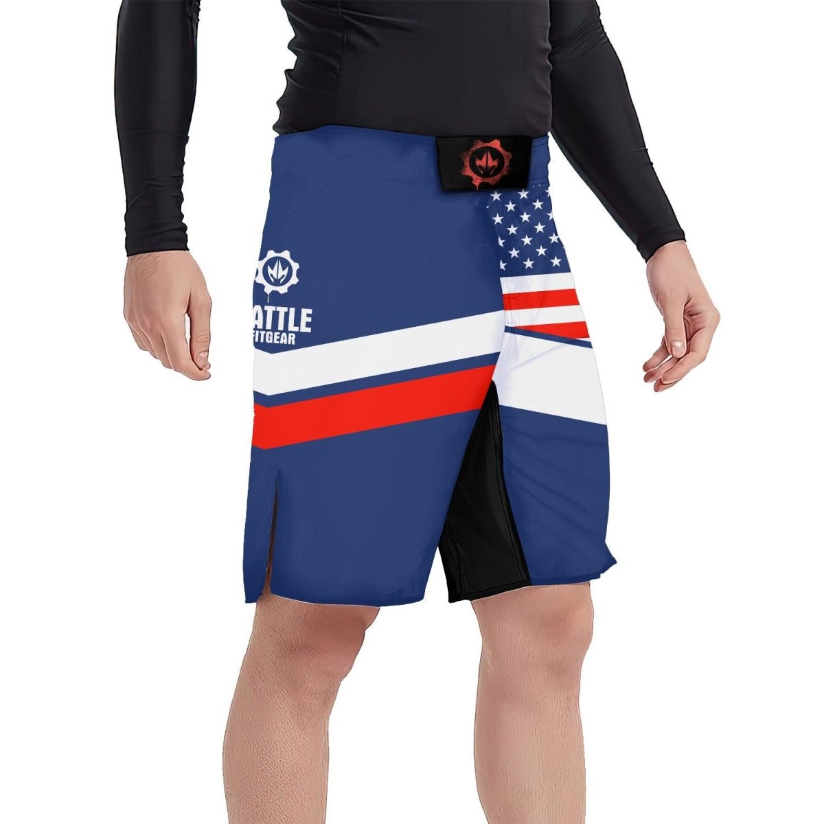 American Flag Fight Shorts - BattleFitGear