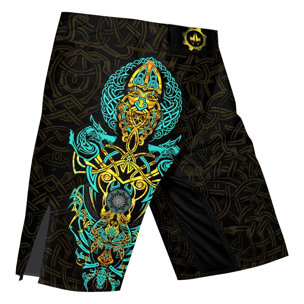 Fenrir Norse Wolf Fight Shorts - BattleFitGear