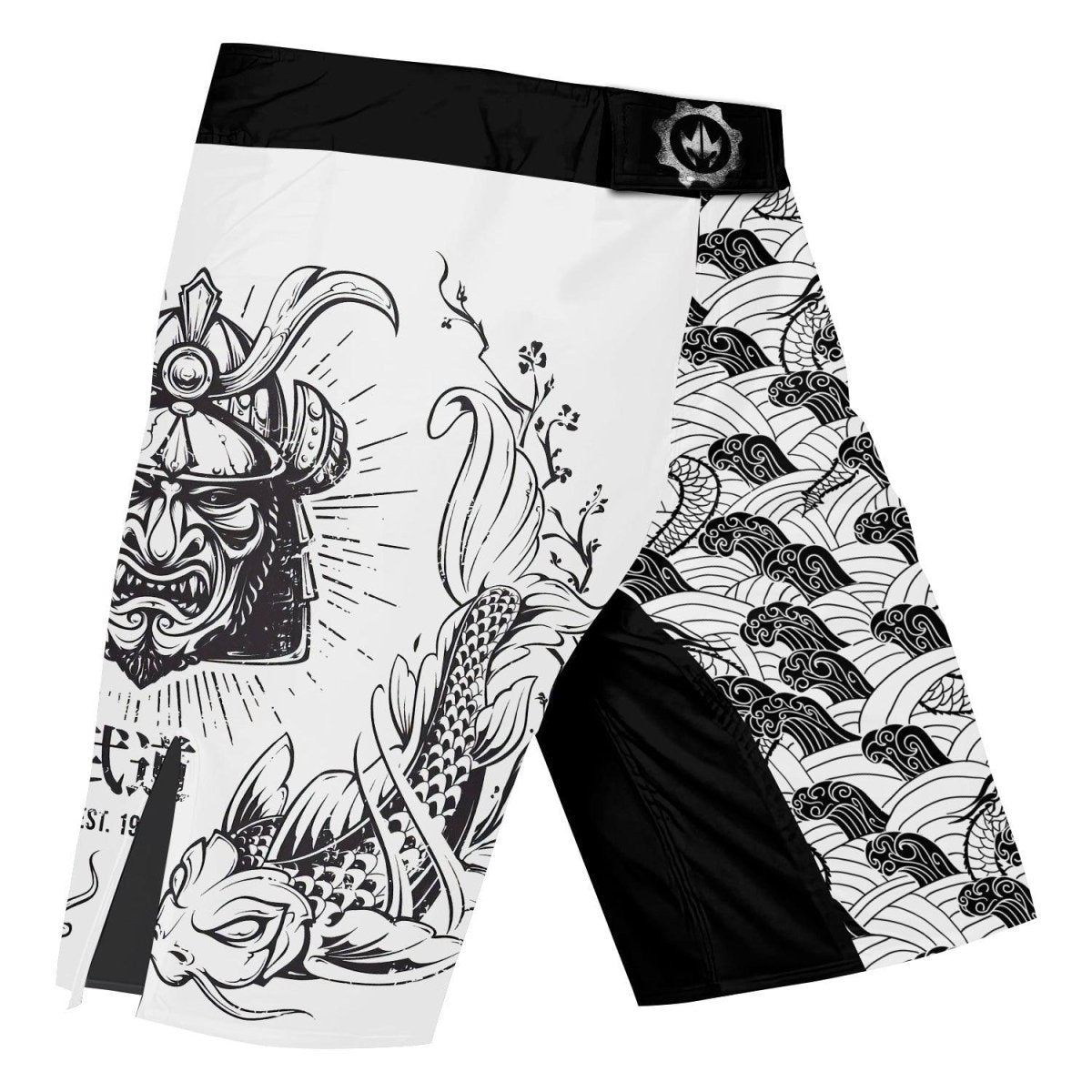 Samurai Dragon Fight Shorts - BattleFitGear