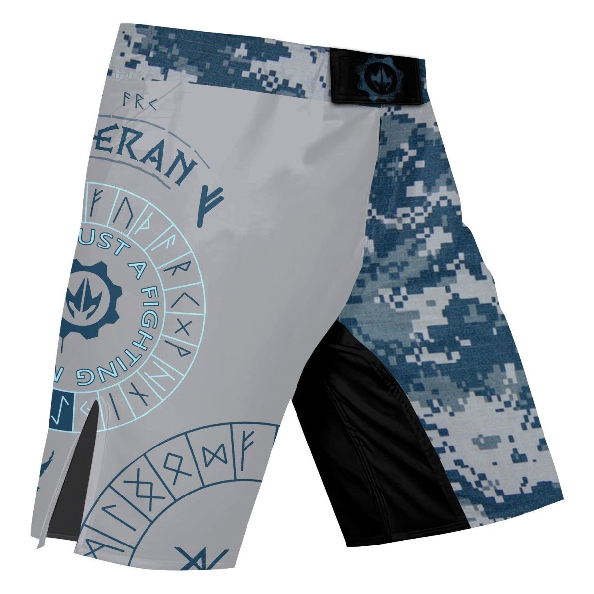 Navy Veteran Viking Fight Shorts - BattleFitGear