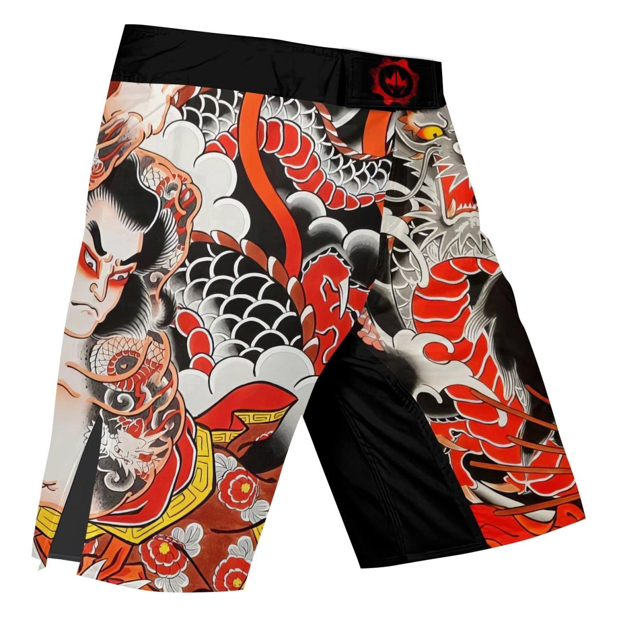 Kumonryu Shishin VS Tamatori Hime Fight Shorts - BattleFitGear