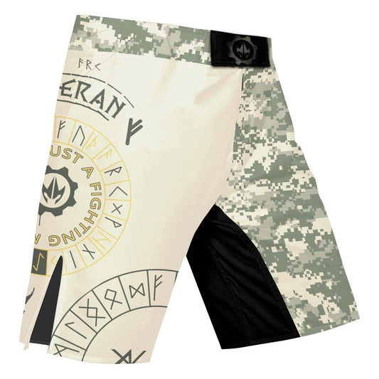 Army Veteran Viking Fight Shorts - BattleFitGear