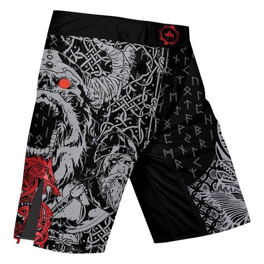 Rage Of Viking Berserker Fight Shorts - BattleFitGear