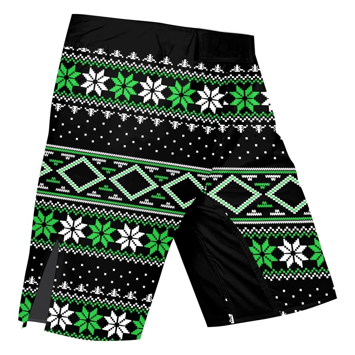 Santa Christmas Fight Shorts - BattleFitGear