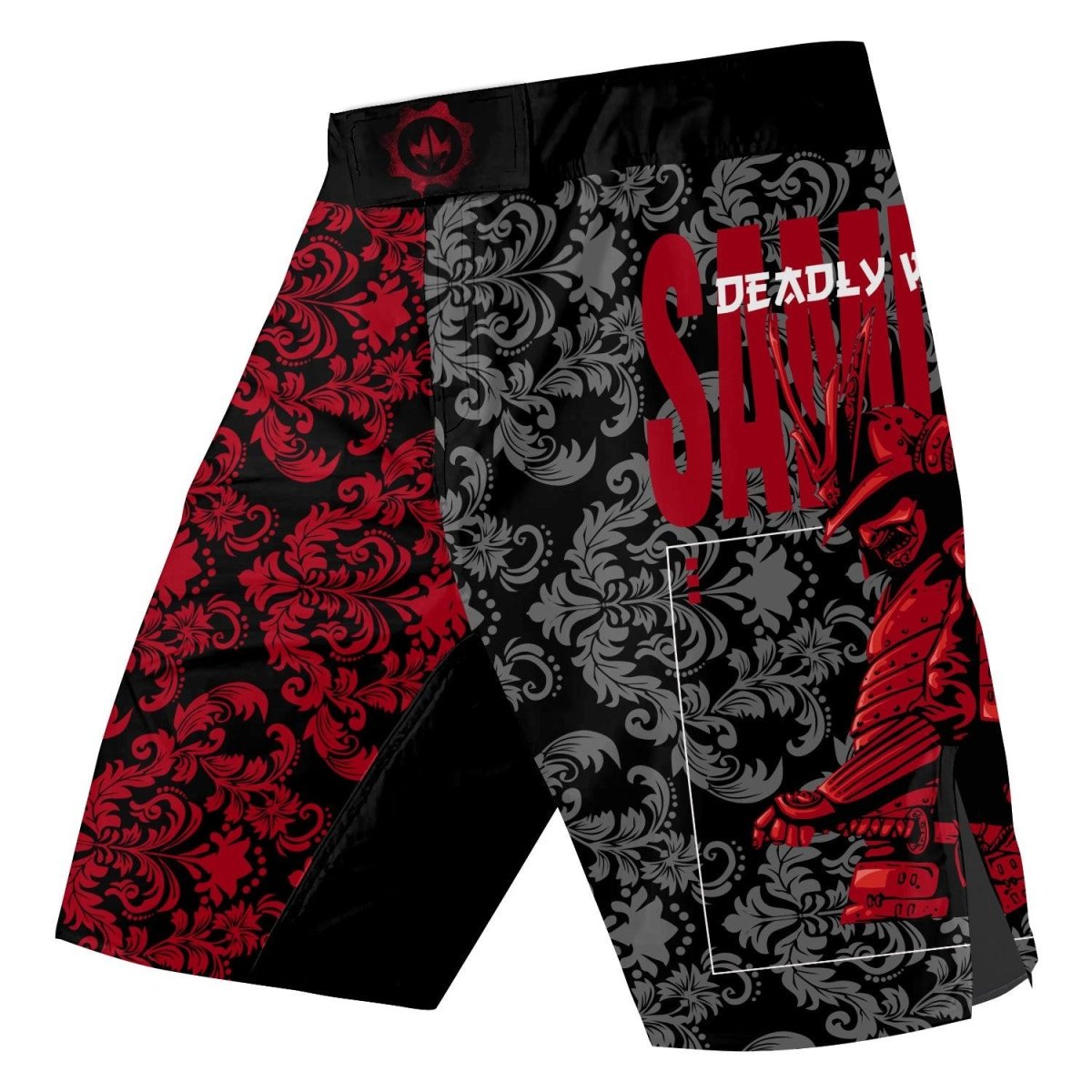 Samurai Fern Fight Shorts - BattleFitGear