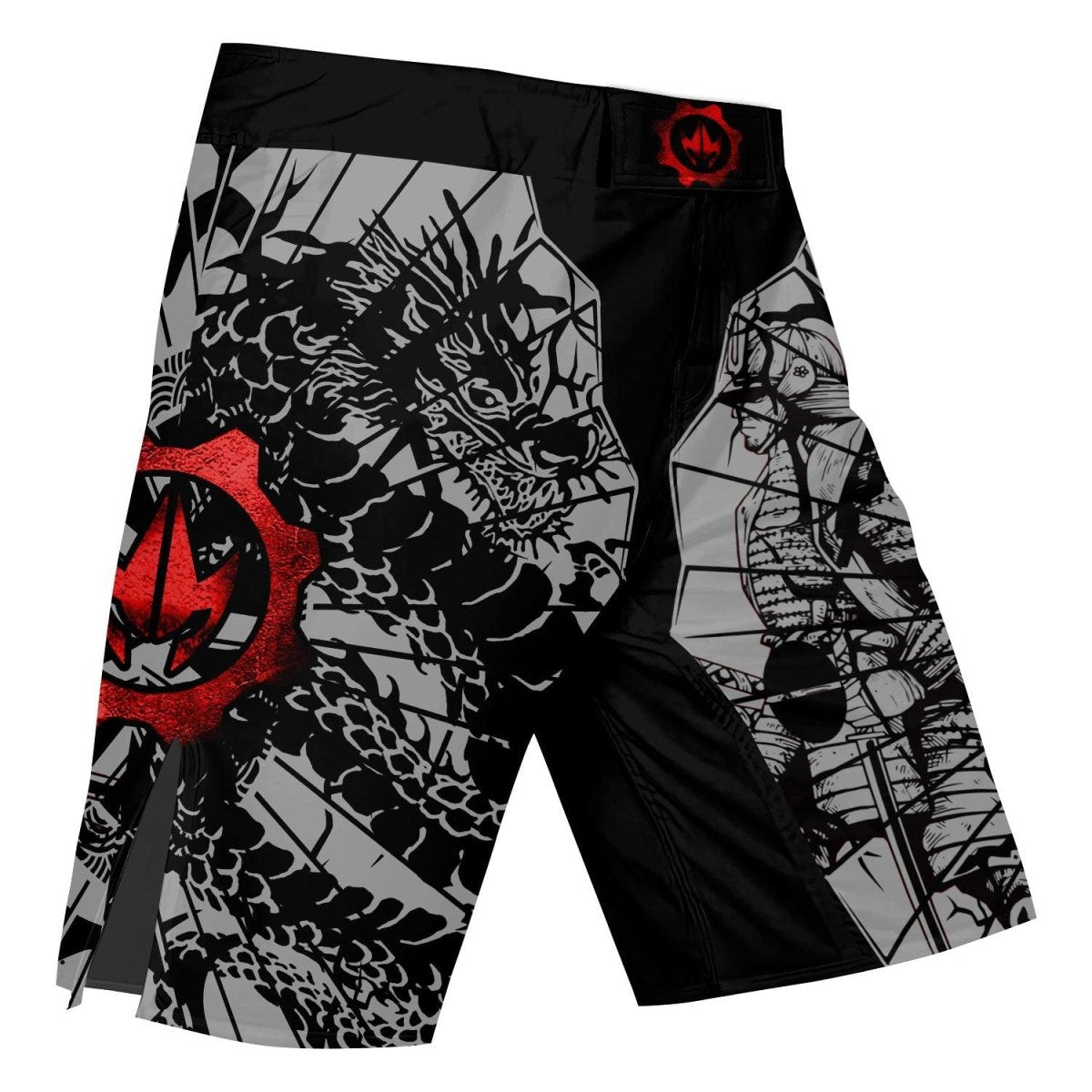 Samurai VS Dragon Fight Shorts - BattleFitGear