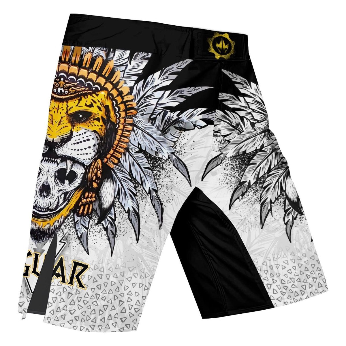 Aztec Warrior Fight Shorts - BattleFitGear