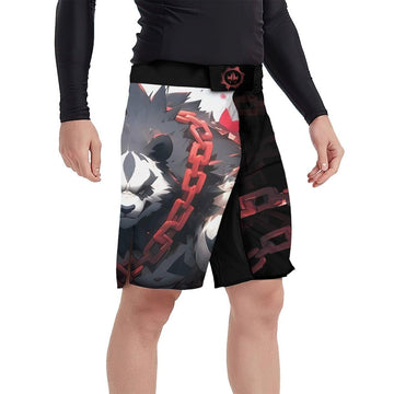 Warrior Panda Skull Fight Shorts - BattleFitGear