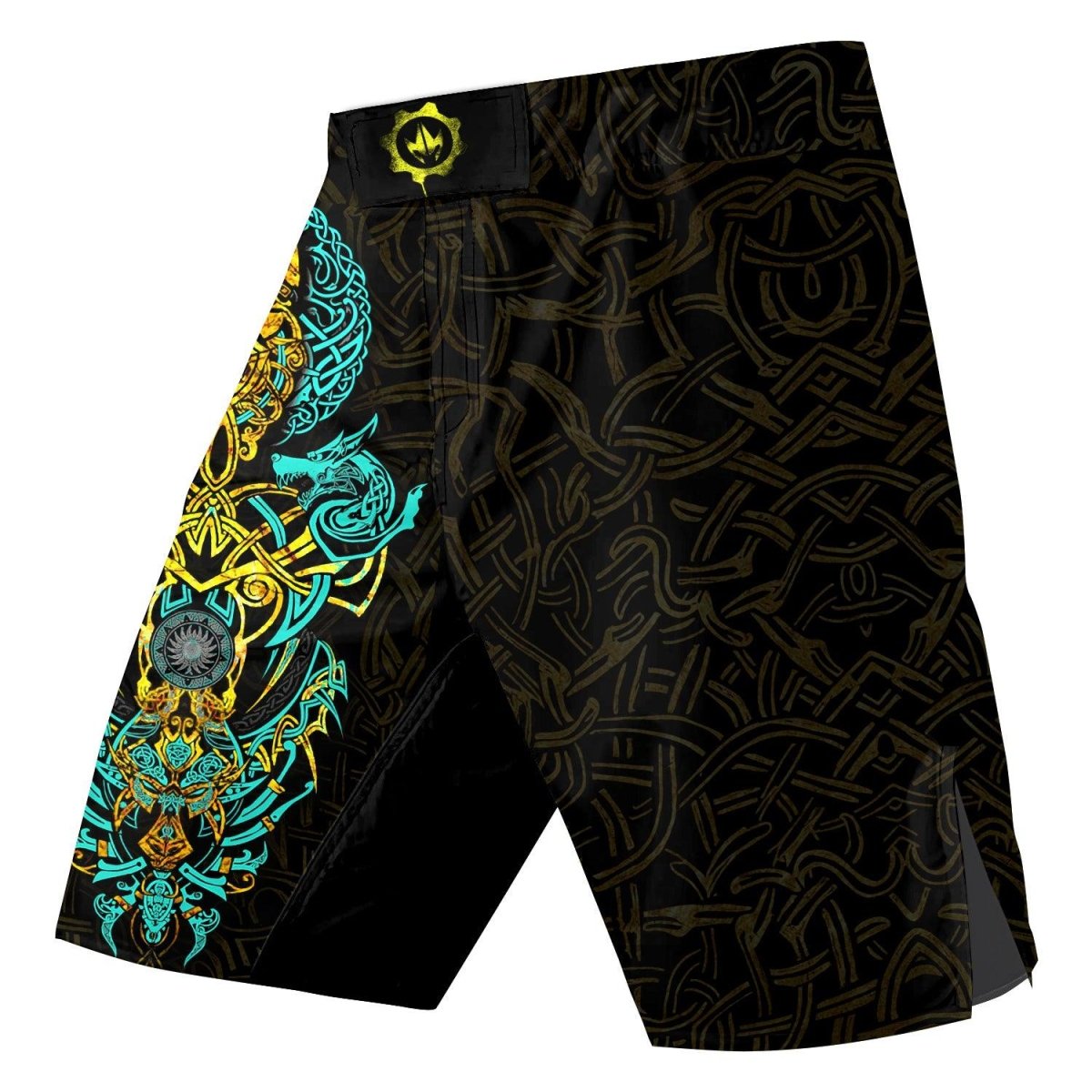 Fenrir Norse Wolf Fight Shorts - BattleFitGear