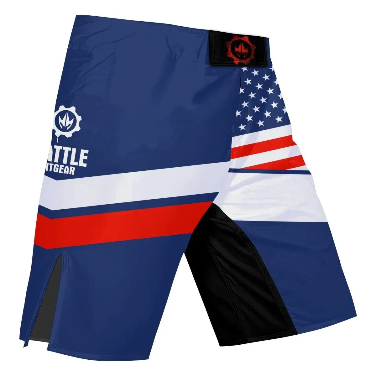 American Flag Fight Shorts - Durable & Stylish