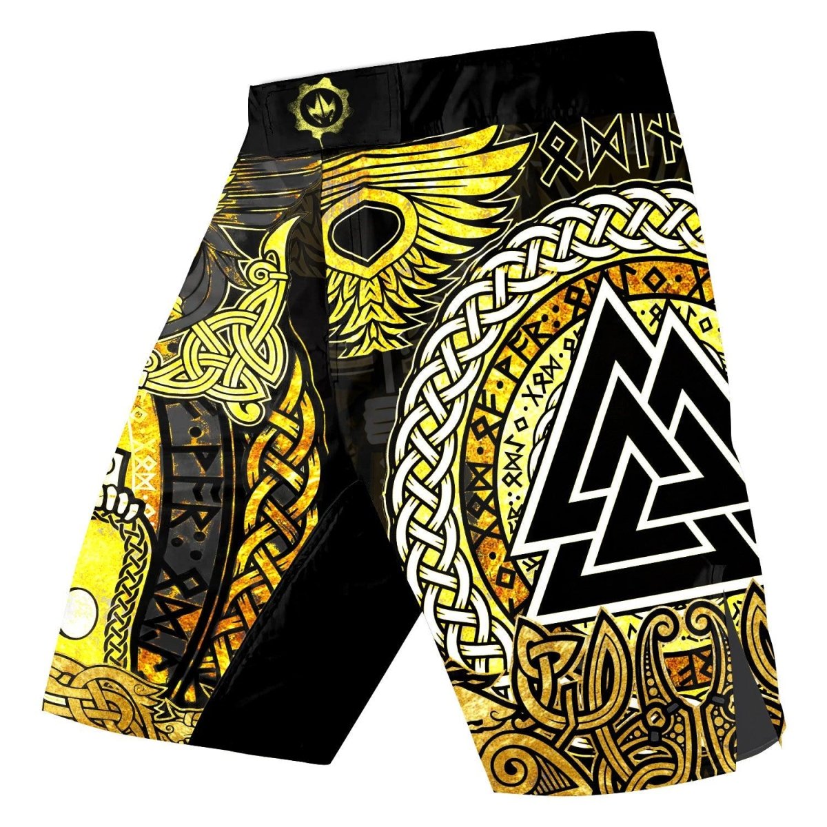 Odin Norse Rune Fight Shorts - BattleFitGear