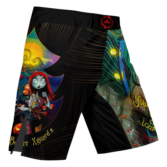 Oogie Boogie Christmas Fight Shorts - BattleFitGear